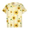 Children's Casual Short-sleeved Printed Round Neck Fashionable T-shirt Top