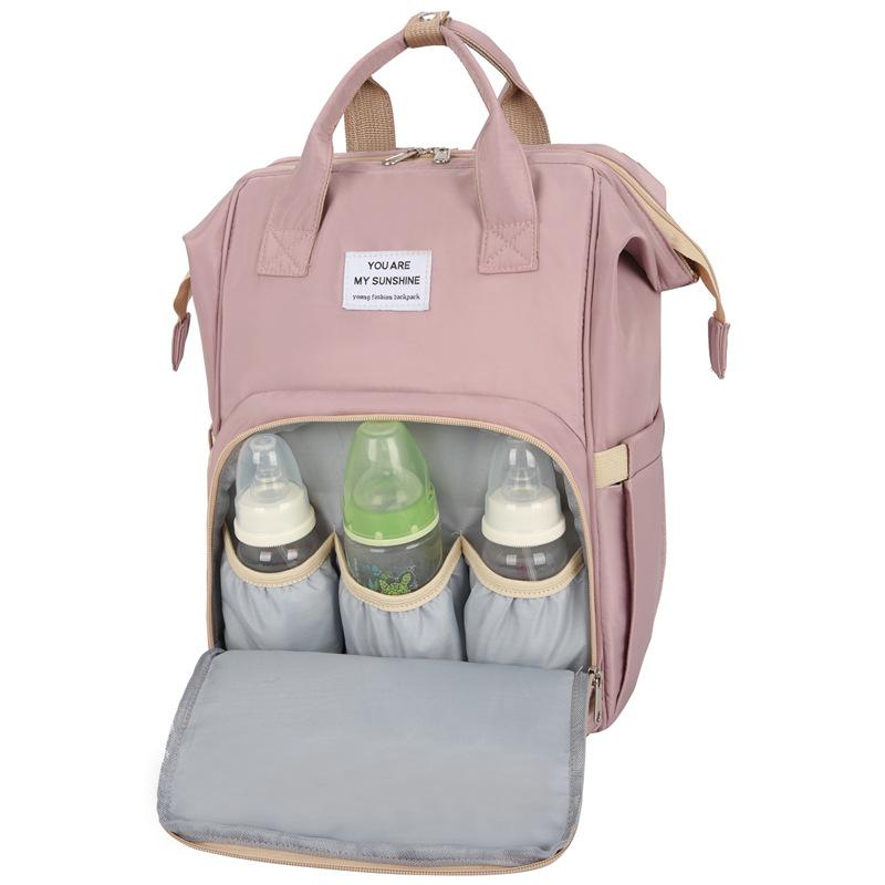 Mommy Bag Large Capacity Summer New Lightweight, Simple and Fashionable Korean Version Mother and Baby Product Storage Bag for Delivery, Baby Bag