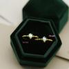 S925 Sterling Silver Moonstone Women's Ring - Light Luxury Niche Design