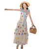 Dopamine Style Summer Beach Dress - Women's Irregular Long Skirt, 2026 Autumn Collection