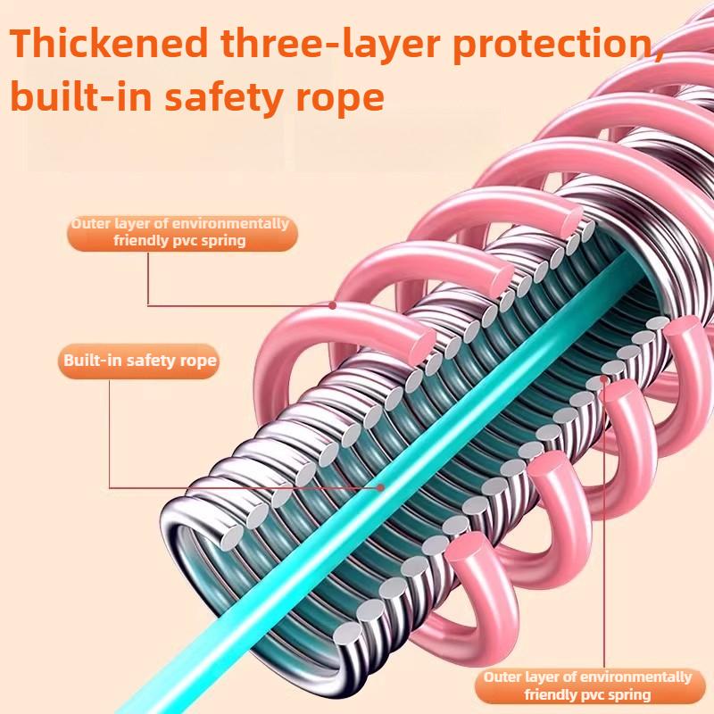 Spring cheer ring soft type, for women, good for waist shaping, for adult fitness, helps slim the waist, weighted, won't hurt th