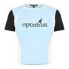 Womens/Ladies Optimist Colour Block Cropped Fitted T-Shirt