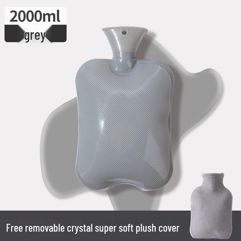 Extra Long Hot Water Bottle for Bed - Thickened Design for Warm Feet and Sleep Comfort