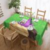 Pikmin Customized Rectangular Tablecloth Oilproof Table Cover for Festival Party Decorations Table Cloth