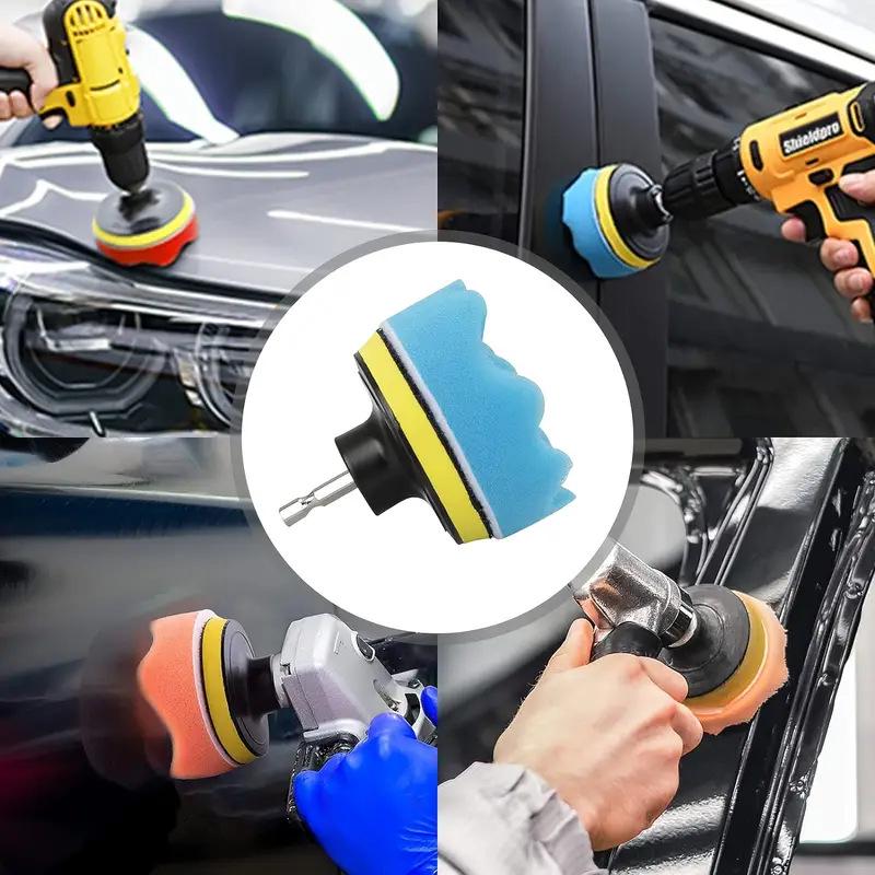 23-Piece Electric Drill Brush Set for Car Cleaning and Polishing