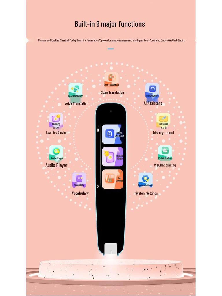 Smart Multi-Purpose English Scanning and Offline Translation Pen