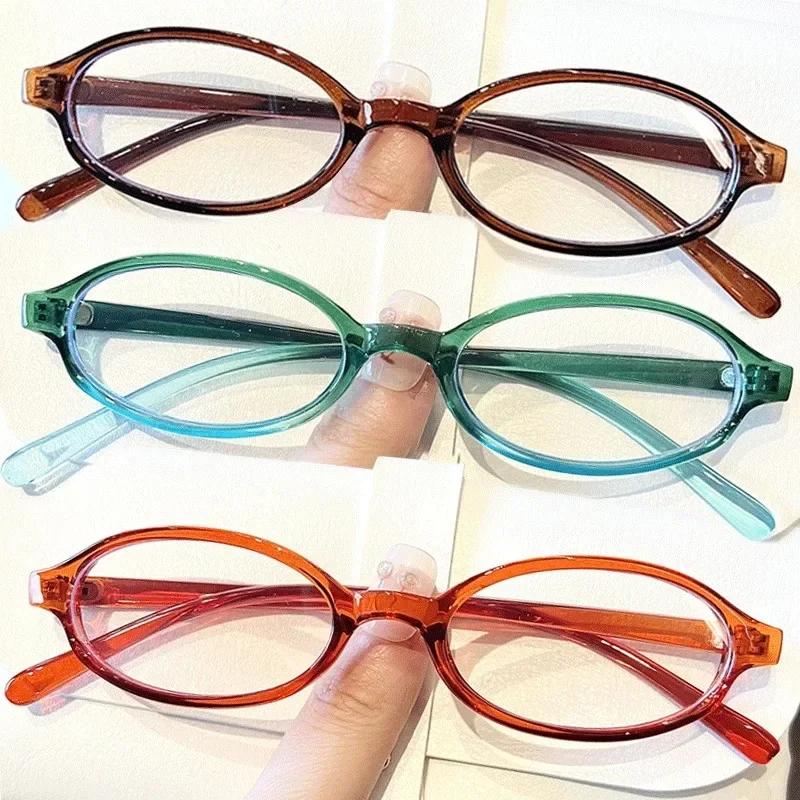 Retro Anti-blue Light Glasses Women Y2K Harajuku Red Green Square Frame Eyeglasses Reading Computer Spectacle Goggles Eyewears
