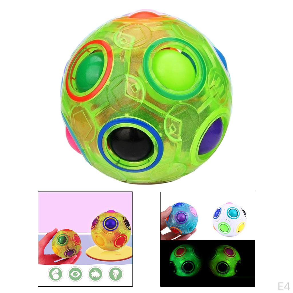 Rainbow Ball Toy Colour Matching Learning for Kids Students