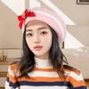 Trendy Painter Hat Strawberry Fashion Hat British Beret for Dating Photography Cabbie Headwear Painter Hat