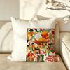 Food BBurger KKing Cushion Cover Pillow Case Antidustmite Pillowcase Silky Short Plush Sofa Cushion Cover hot