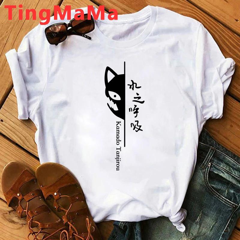 Demon Slayer Rengoku T Shirt Unisex Kimetsu No Yaiba Tshirt Anime Uzui Unisex Cartoon Tanjiro Inosuke Zenitsu Nezuko T-shirt Unisex
