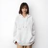 Anta Comfortable Casual Versatile Hoodie Women hoodies Paper-White 162447721N-3