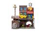 Teenage Mutant Ninja Turtles Turtle Lair Nano Scene with Diecast Collectible Toy for Kids and Adults 1.65-inch Figure,