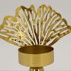 Durable Leaf Candlestick Stand Unique Golden Aromatherapy Rack Iron Candle Holder  Home Decor