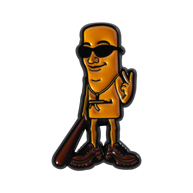 Tung Tung Tung Sahur Enamel Pins Custom Stickman Horror Adventure Game Brooches Lapel Badges Clothes Jewelry Gift for Friends
