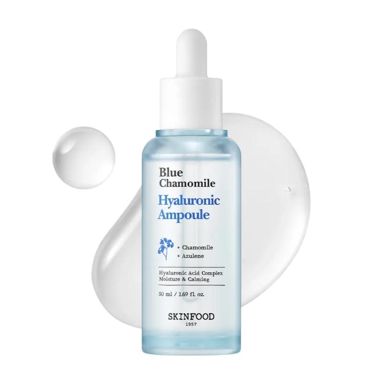 

[Skin Food] Blue Chamomile Hyaluronic Ampoule Soothing & Deep Hydration Serum – 50ml