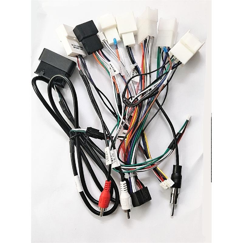1Xcar 16 Pin Android Power Wiring Harness With Canbus Box For Toyota Camry Rav4
