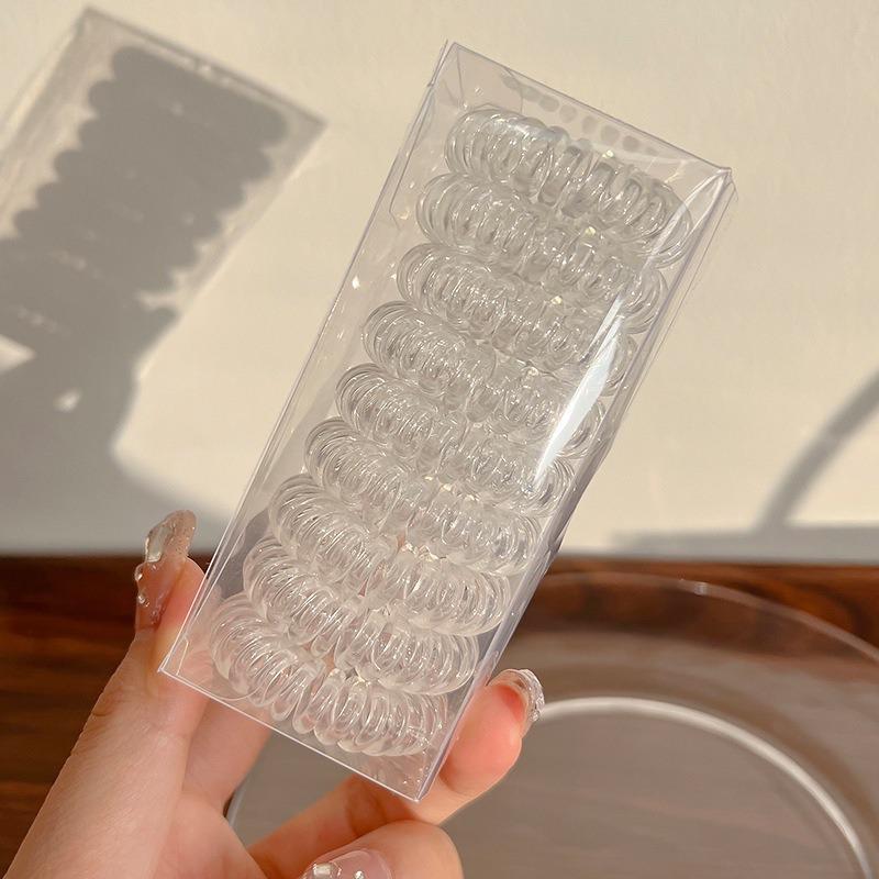 Modische bunte Haargummis - Hochelastische und strapazierfähige Bänder für Damen-Pferdeschwänze