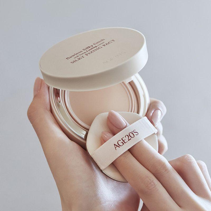 Silky Fixing Pact [Main Product + Refill]