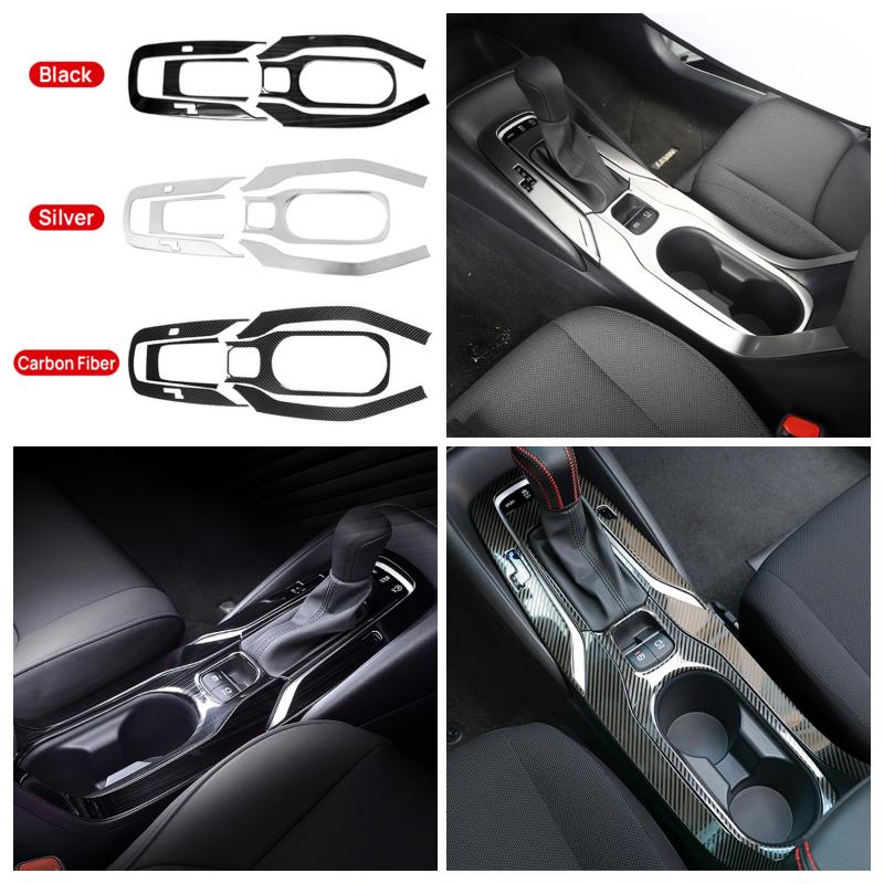 

Аксессуары для Toyota Corolla Cross XG10 SUV 2022 2023, аксессуары для коробки передач с левым рулем, коробка переключения передач, крышка рамы, накладка коробки передач