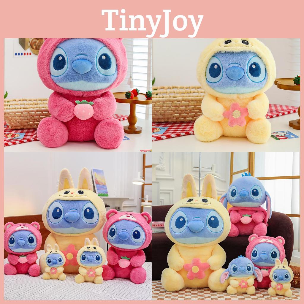 Animal Lilo Cartoon Short Fur Stuffed Toy Bedroom Decoration Doll Sleep