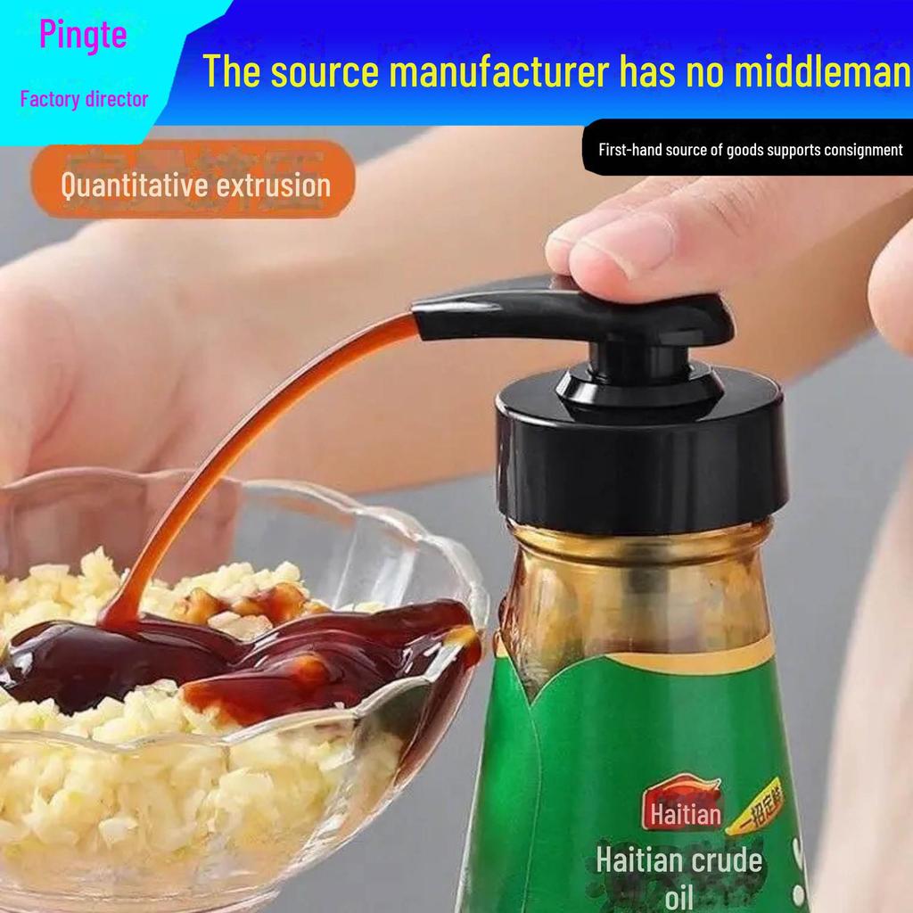 Haitian Oyster Sauce Squeeze Pump Nozzle for Household Bottles