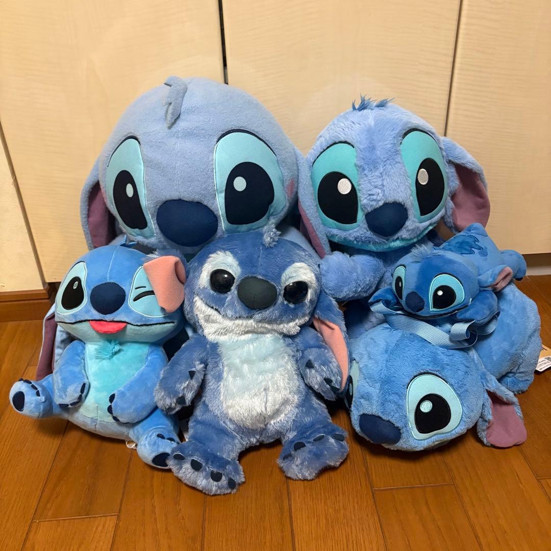 [Limited time price reduction] Stitch stuffed toy set bulk sale