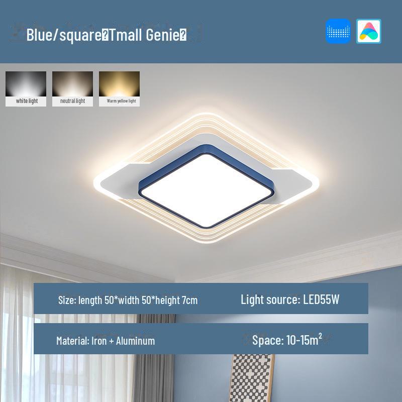 2023 Modern Full-Spectrum Eye Protection Ceiling Lamp for Living Room, Bedroom, Study, and Restaurant