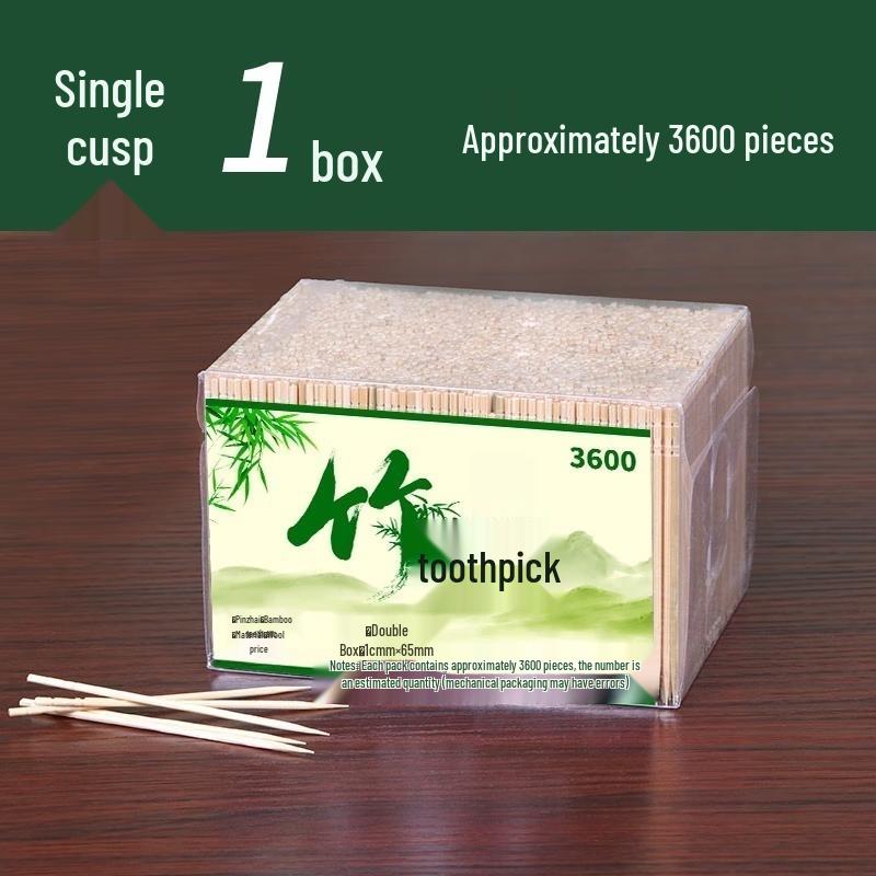 Wuhe Bamboo Disposable Toothpicks