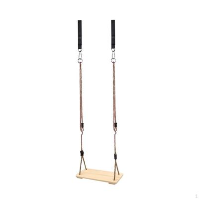 Dřevěná houpačková sedačka, Vnitřní pokoj, Dřevěná, Houpačka, pro Děti Závěsná Zahrada,