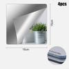 Home Room Decor Specchio da parete in plastica flessibile