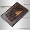 Chinese Natural Bamboo Tea Tray Water Storage Kung Fu Set Household Rectangular Board