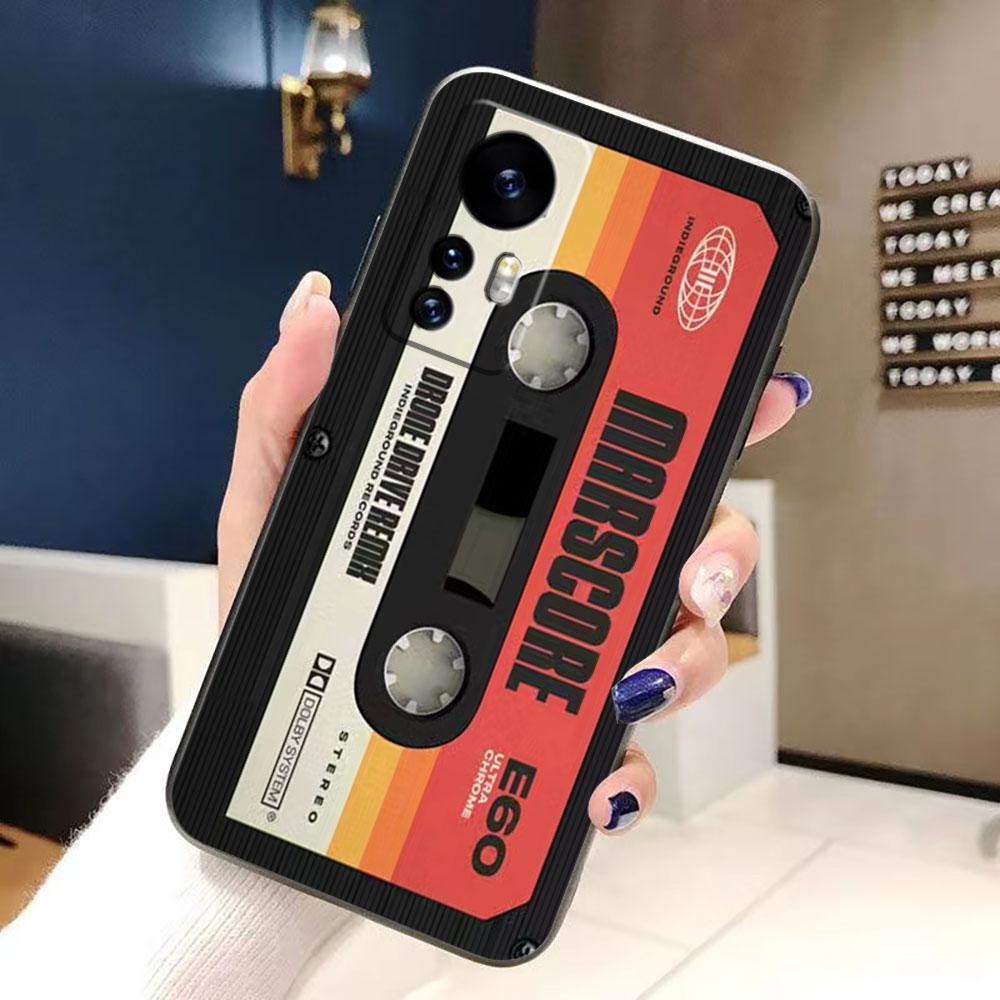 Retro Cassette Tape Camera Cover Phone Case For Xiaomi 15 15T 14 14T 13 12T 11 11T POCO F8 F7 F6 F5 X7 X5 M6 M7 PRO Ultra Case