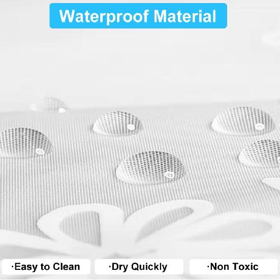 Shower Curtain Liner with 12 Plastic Hooks, 72x72 Inch Plastic Shower Curtain Liner for Shower Stall & Bathtubs, Bathroom Curta Shower Curtain and