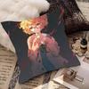 Kuriyama Mirai Animation Kyoukai No Kanata Pillow Case Fashion Square Pillowcase Bedroom Sofa Room Ins Decoration Leisure