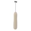 Mini Handheld Milk Frother USB Rechargeable Electric Whisk Drink Mixer 3 Speed Stainless Steel Foam