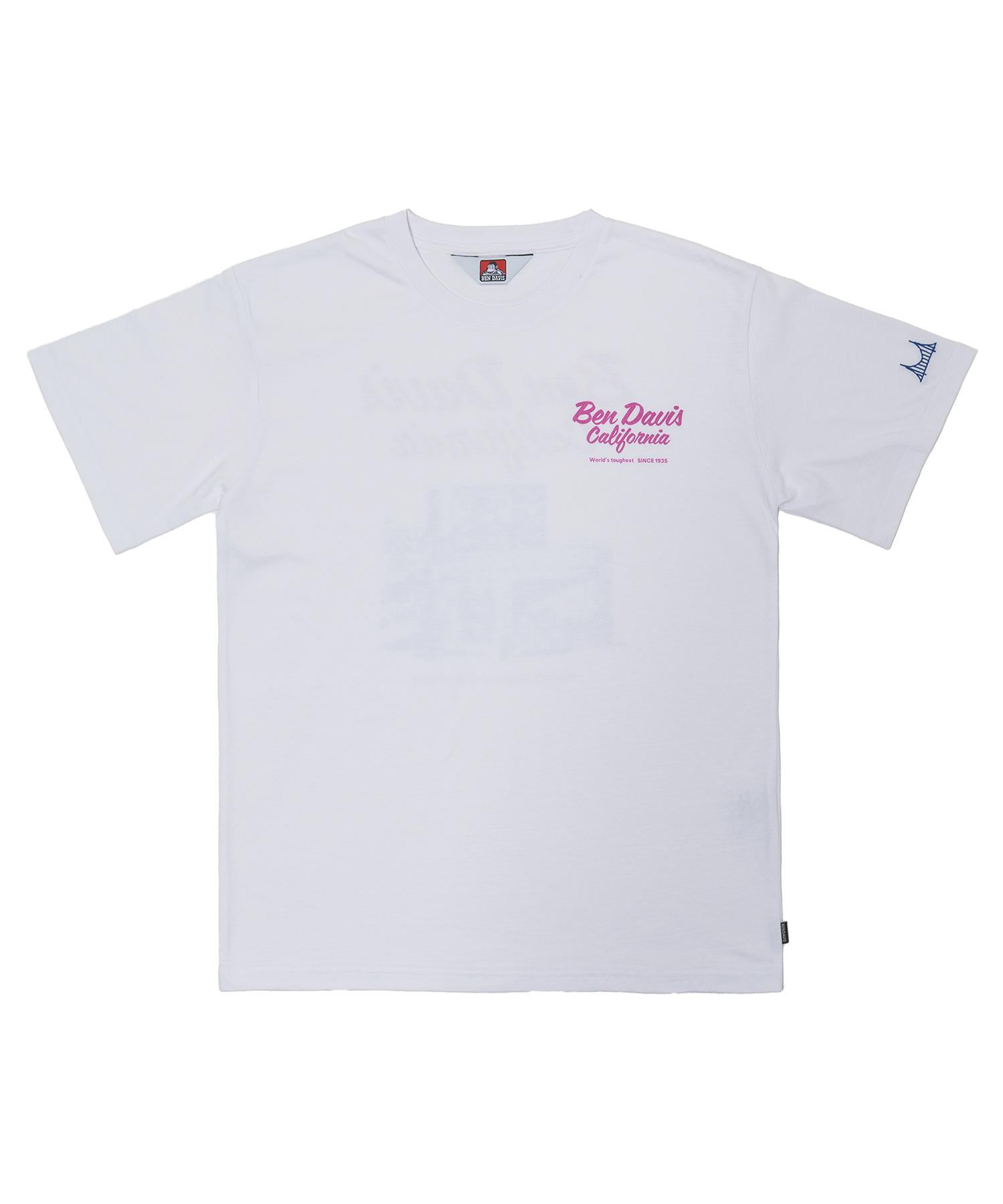 Ben Davis Original Store Print Tee White White/S