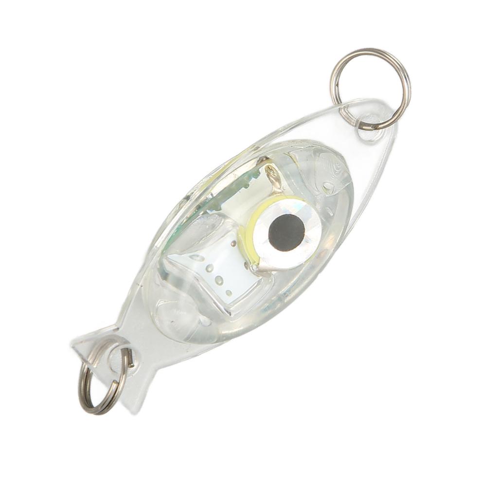 10 Pezzi Luce LED per Esca da Pesca Subacquea Forma Occhio Goccia Lampada Esca Subacquea Luce Attira Pesci