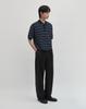 WORK ON BODY OFF (Summer Add-On) Rebe Semi-Wide One-Pleat Slacks (2 Colors)