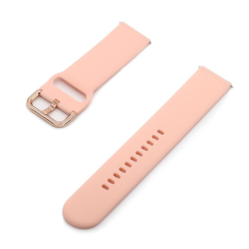 20mm 22mm Silicone Strap for Samsung Galaxy Watch 4/3/Huawei Watch 3/GT2/Amazfit Bip Bracelet Strap for Active 2 42mm 40mm Band
