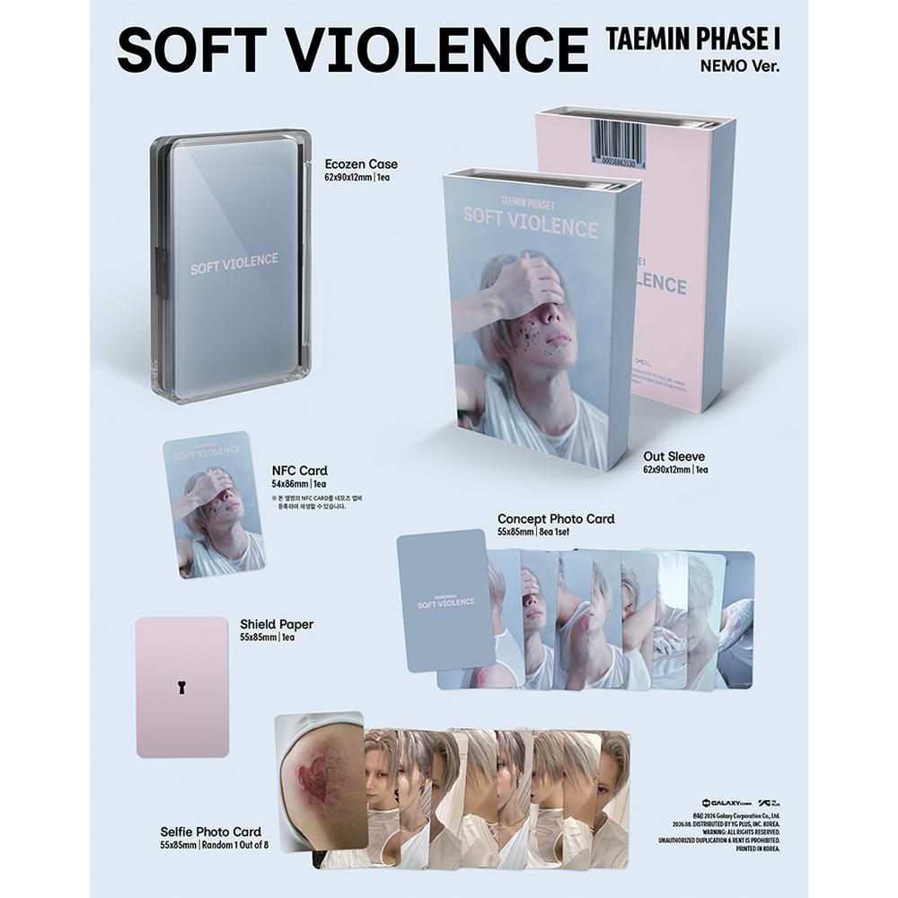 TAEMIN - FASE I : Violência Suave (Álbum Inteligente)