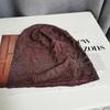 Breathable Crochet Brimless Hat for Spring and Autumn Comfortable Polyester Fabric Skull Hat for Women Daily Outfit