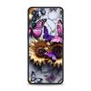 Custodia alla moda con fiore di farfalla per Oppo A17 A31 A54 A57 A78 A79 A98 Find X5 X6 Reno 6 7 8 10 11 12 13 F Pro 5G Morbido TPU