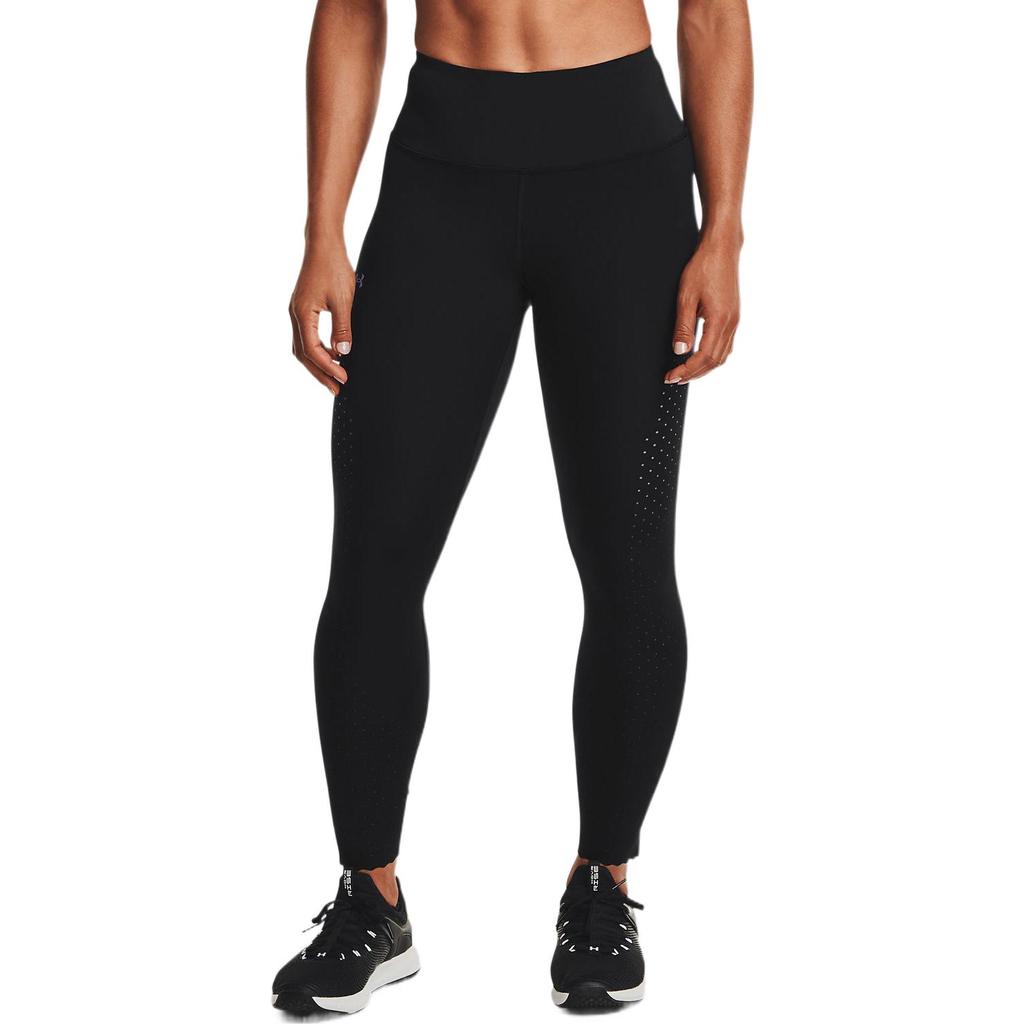 Under Armour Solid Color Tight Nine-Point Fitness Pants Women Bottoms Black 1365272-001