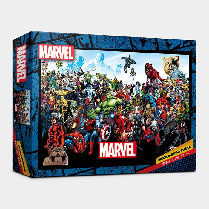 

Пазл на 2000 елементів - Всесвіт Marvel (Обмежене видання)