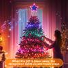 Christmas Tree Topper Star with LED Lights Christmas Tree Ornament Christmas Tree Top Star Decoration for Christmas Tree Decor
