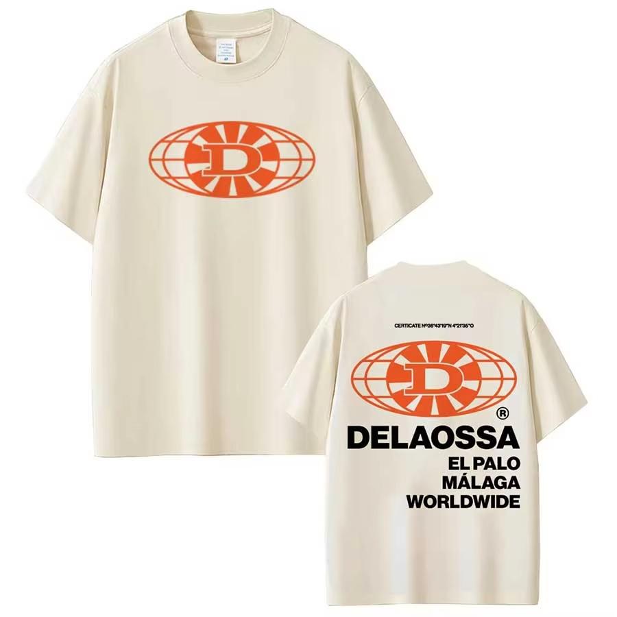 Rapper Delaossa Veneno Album Tour T Shirt for Men Women Hiphop Streetwear 2026 Springsummer Tops Pure Cotton TShirt