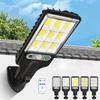 Integrated Outdoor Solar Street & Wall Lights with Motion Sensor