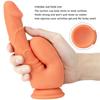 Female Double-headed Penis Simulation Fake Penis Pull Pull Masturbation Anal Plug Adult Sex Products