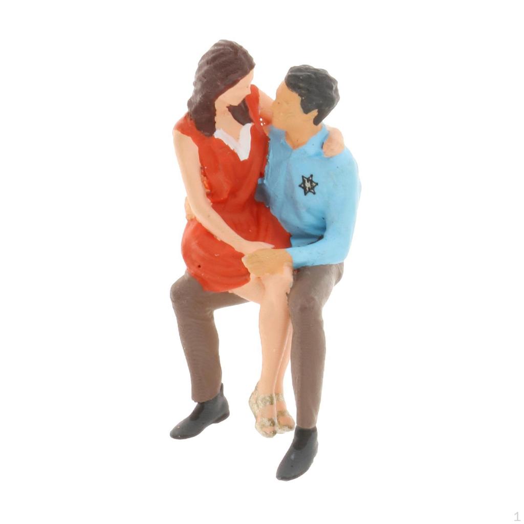 1:64th Figures Miniature Figurines Character Sand Table Decor